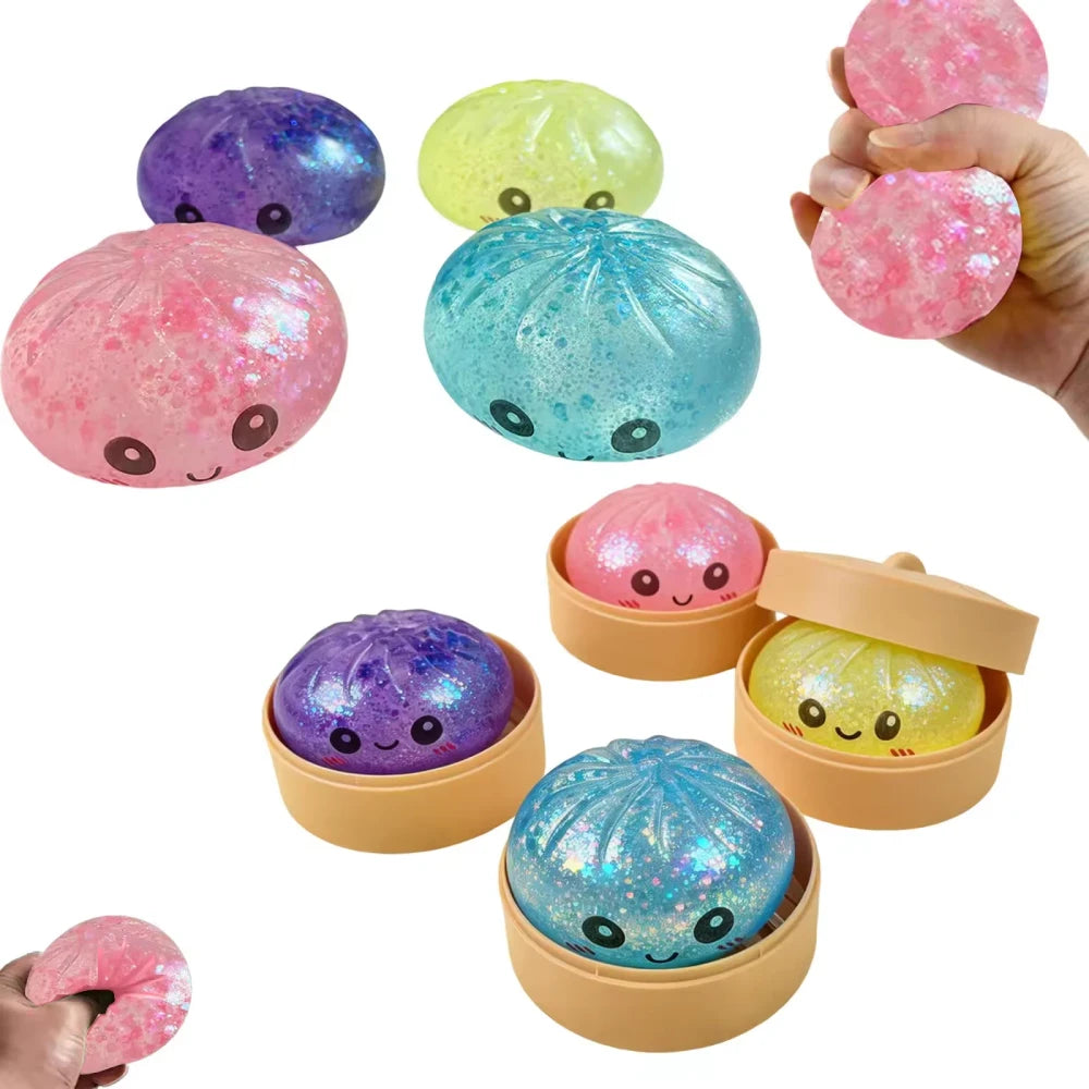 Steamed Bun Squeeze Toy