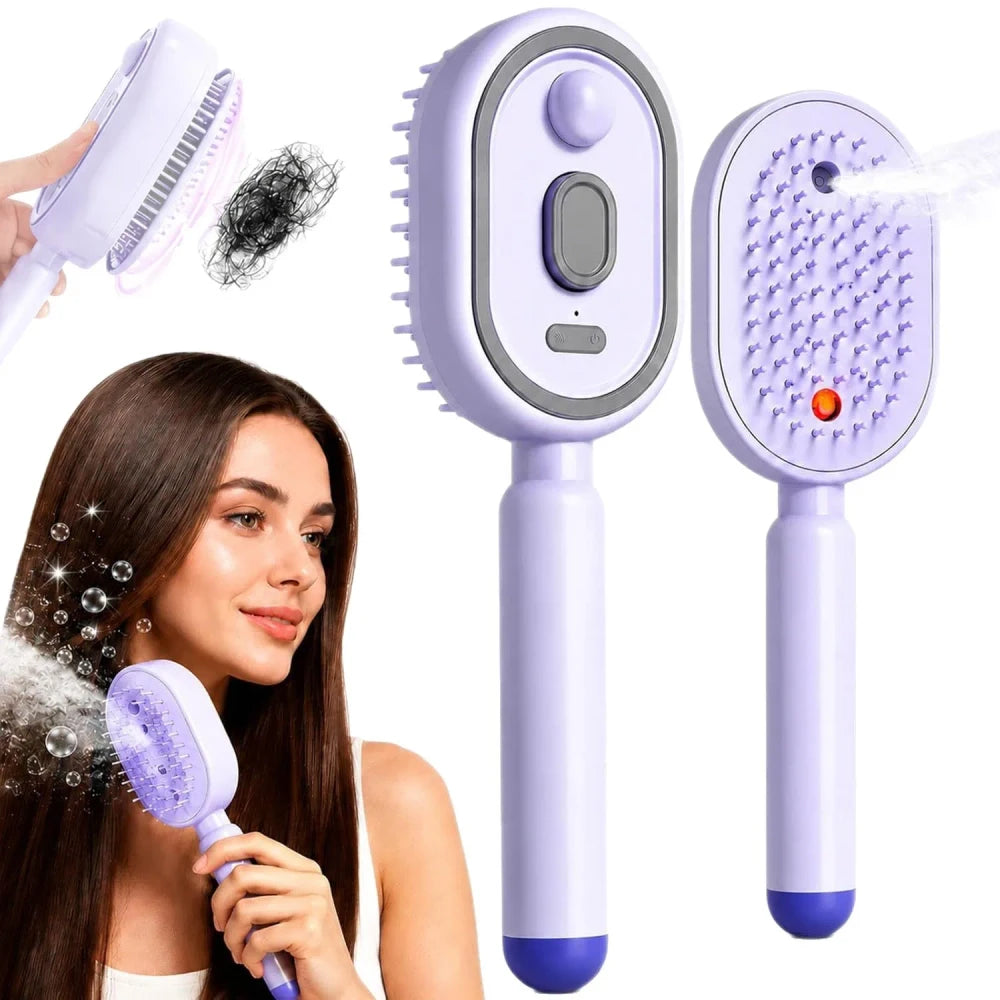 Electric Steam Hair Brush