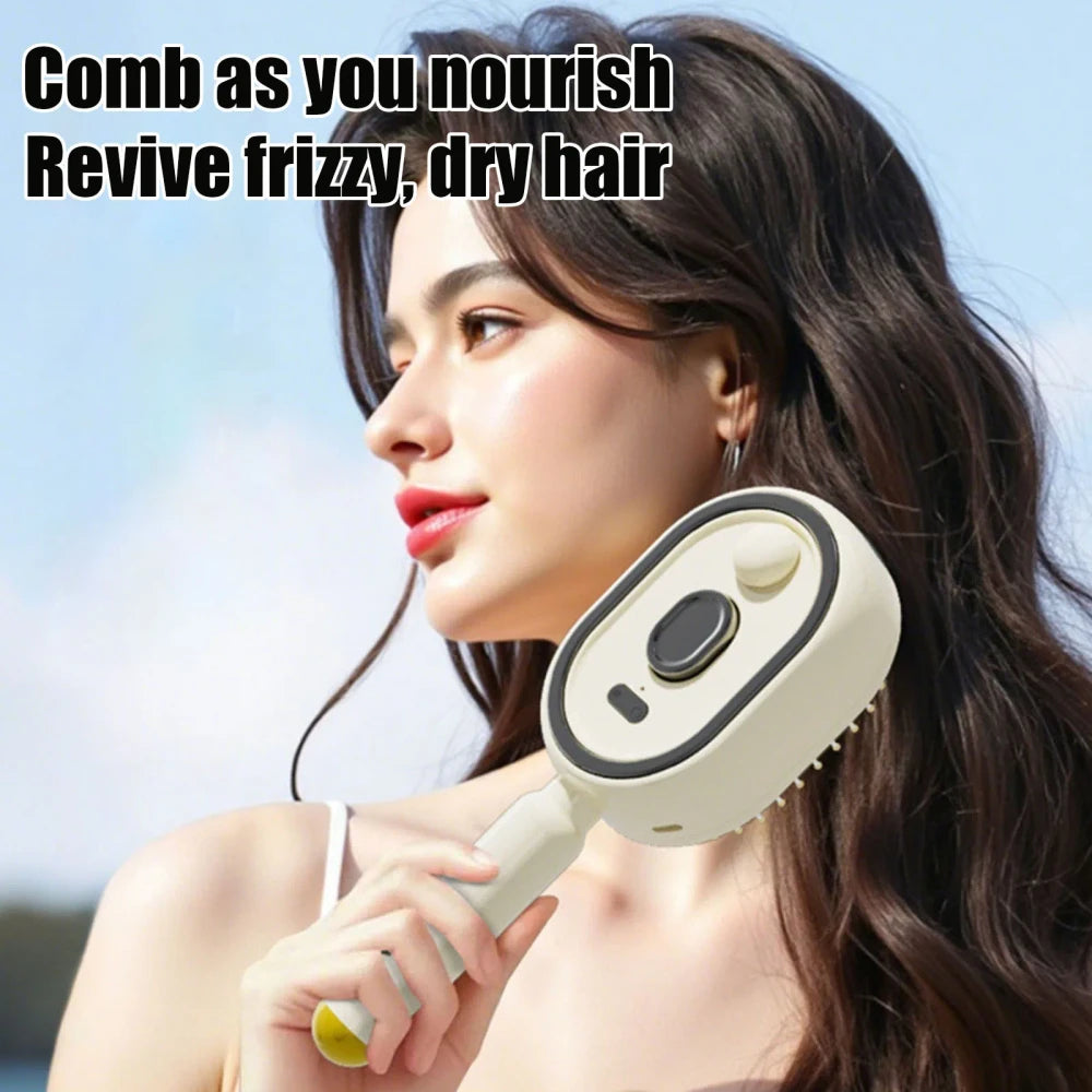 Electric Steam Hair Brush