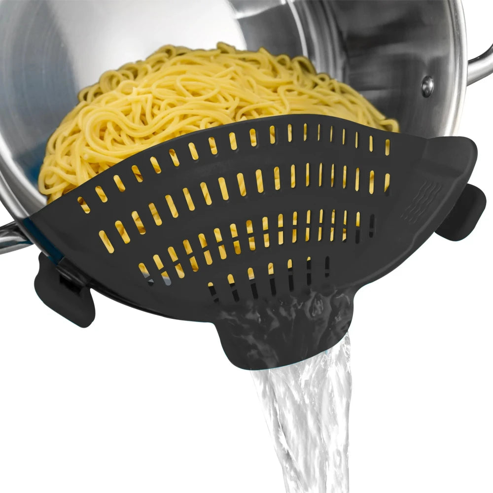 Silicone Clip On Pot Strainer