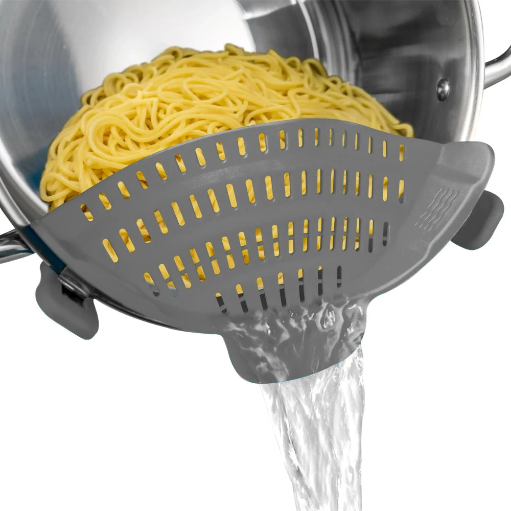 Silicone Clip On Pot Strainer