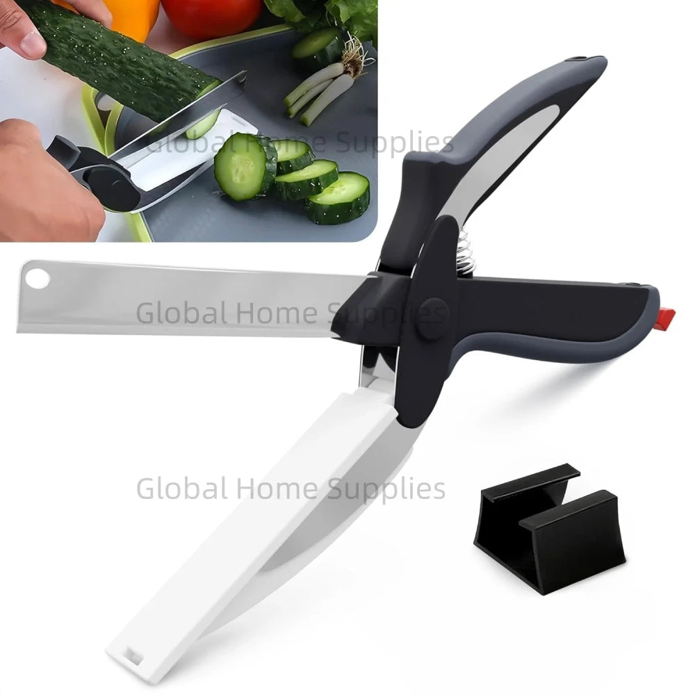 Kitchen Scissor Cutting Board Knife