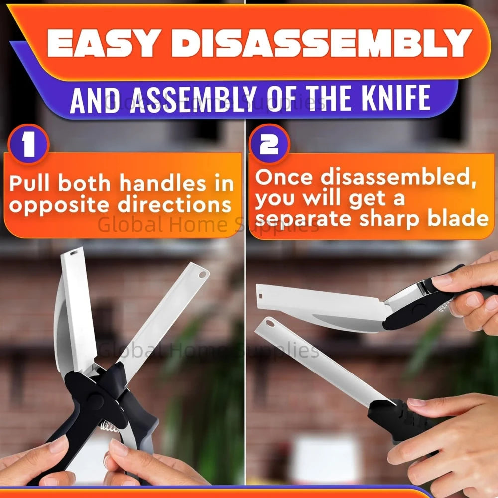 Kitchen Scissor Cutting Board Knife
