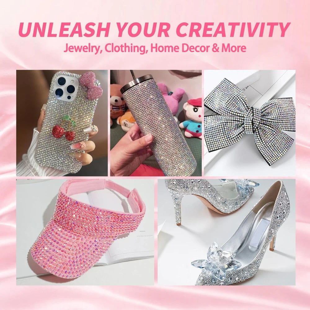 Resin Jelly Rhinestones Bedazzling Kit