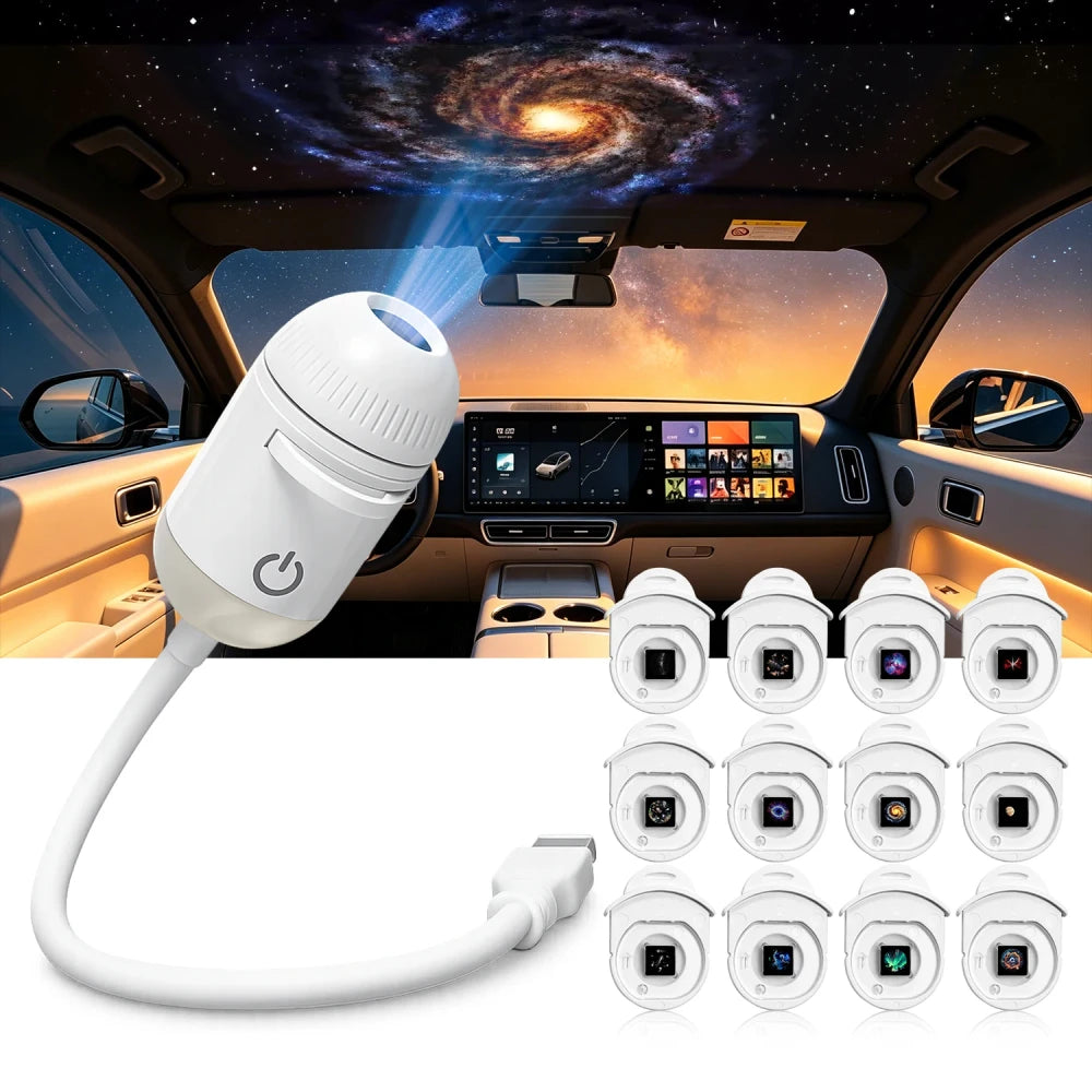 USB Mini Galaxy Projector Night Light