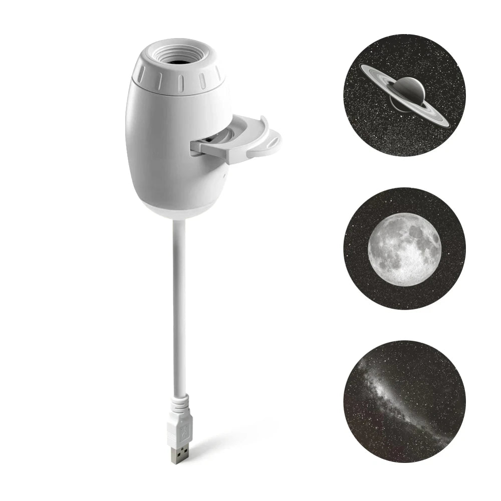 USB Mini Galaxy Projector Night Light