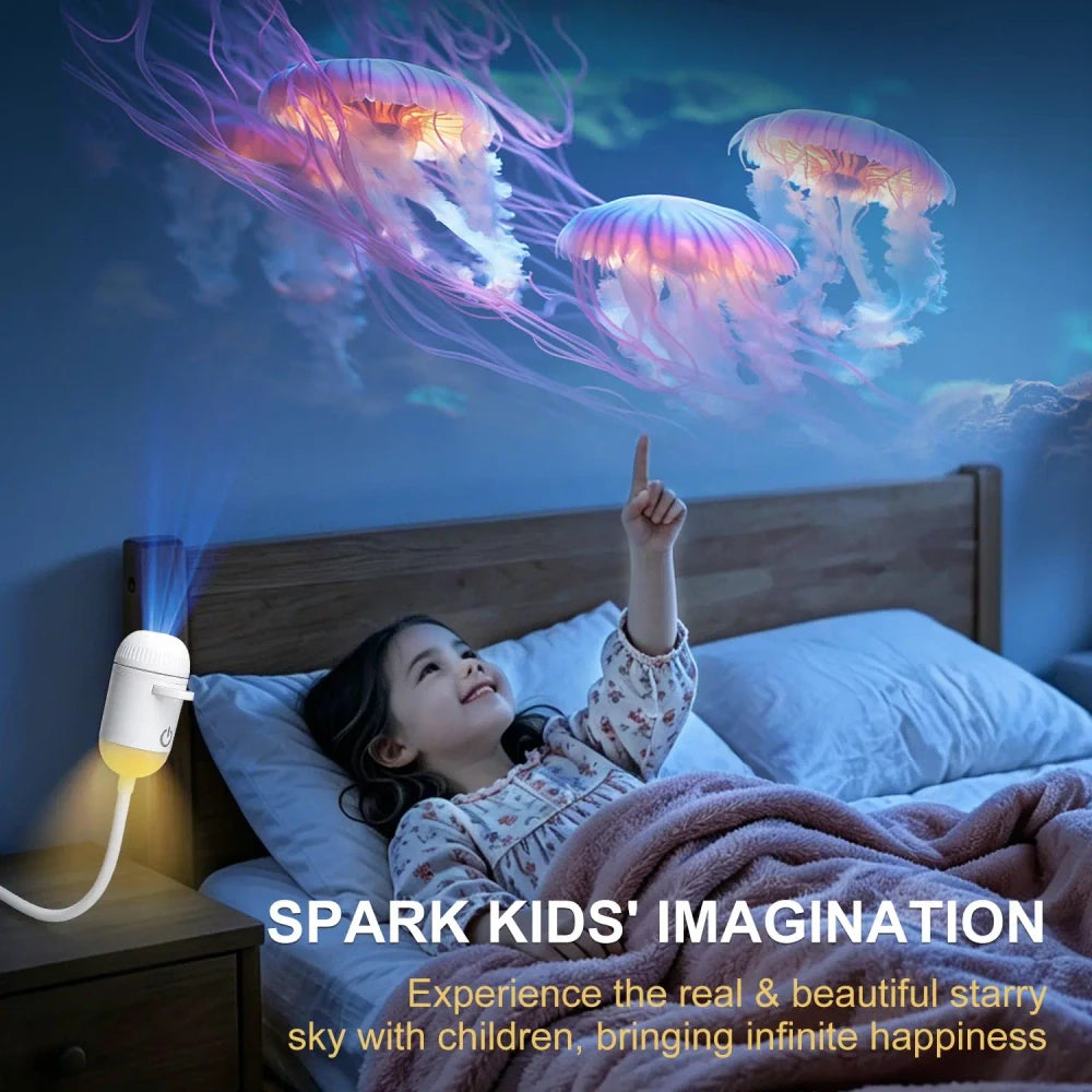 USB Mini Galaxy Projector Night Light