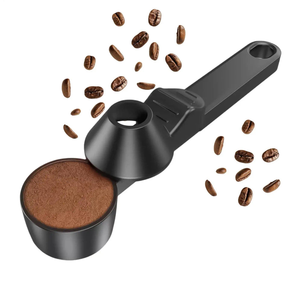 Sliding Powder Scoop with Funnel