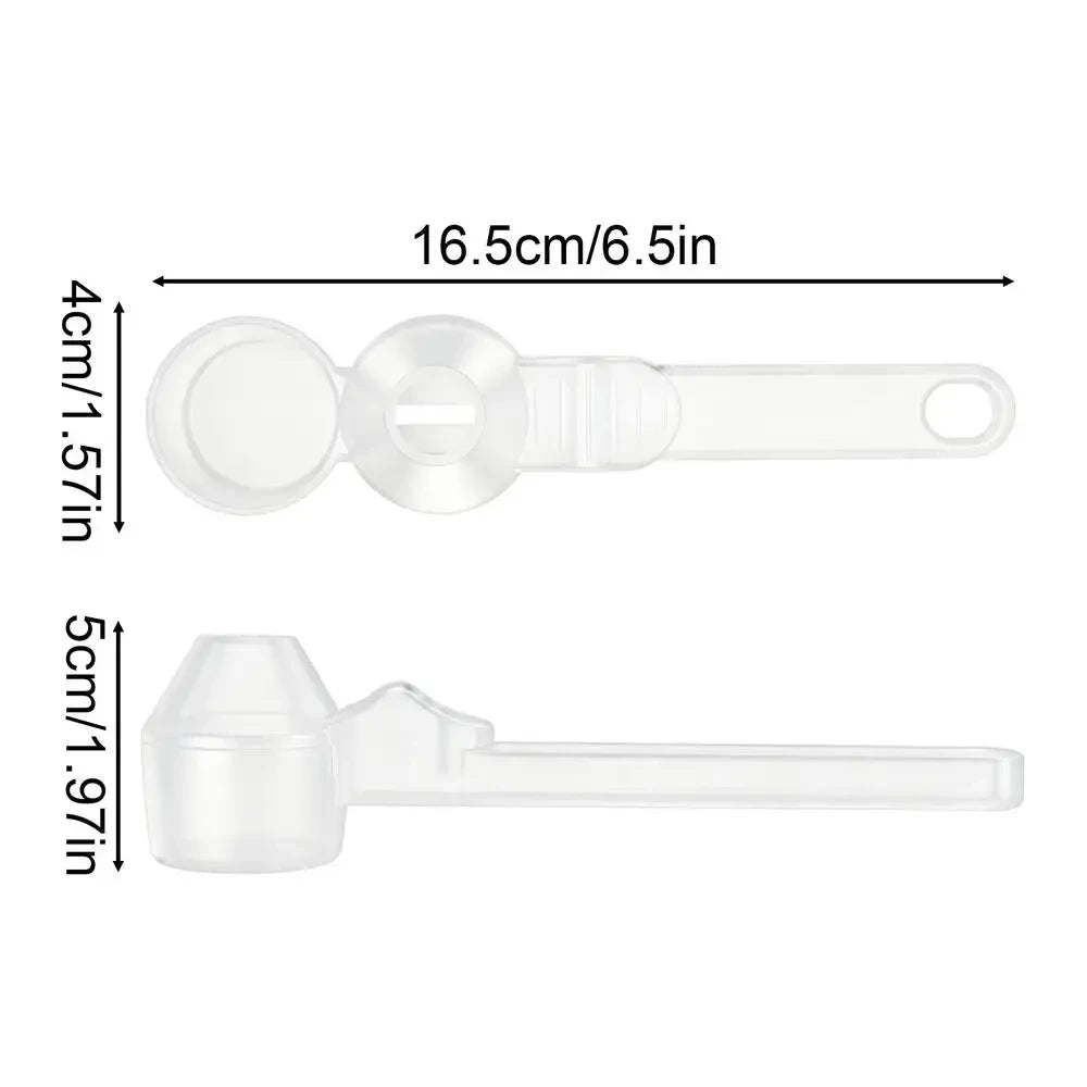 Sliding Powder Scoop with Funnel
