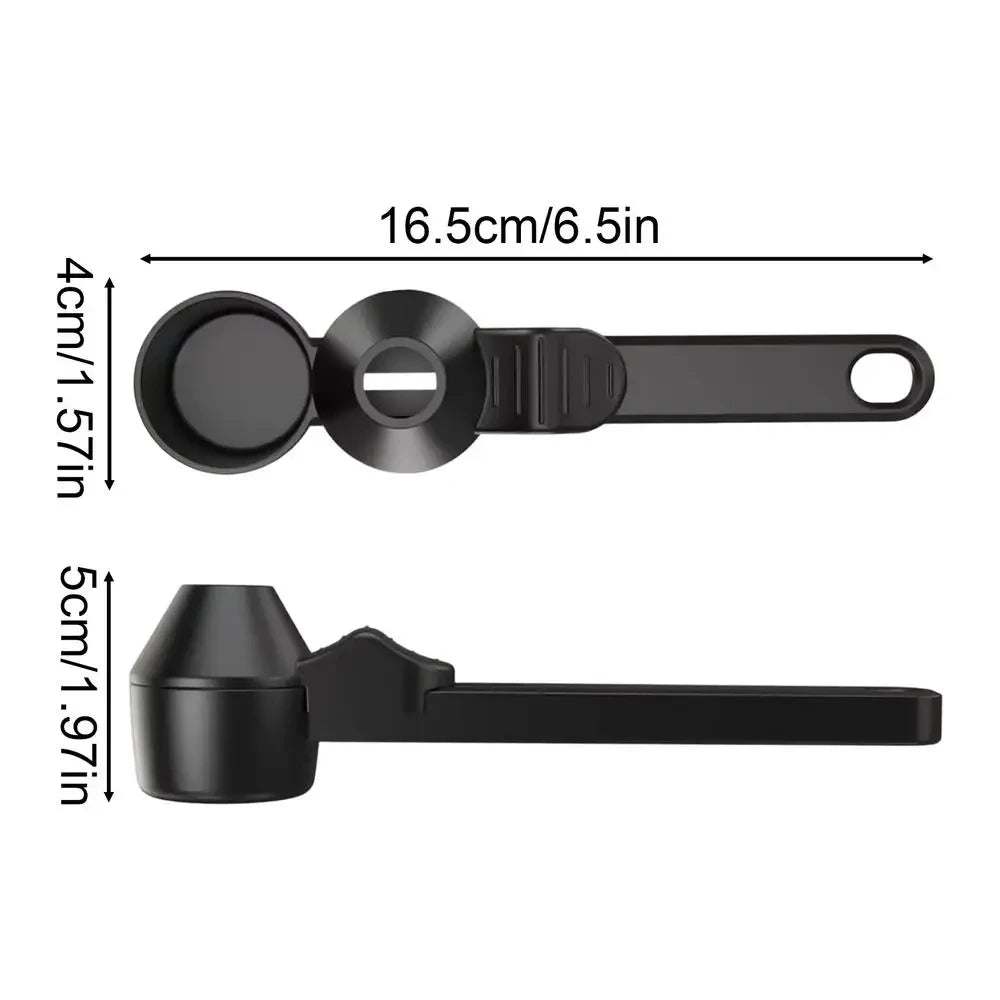 Sliding Powder Scoop with Funnel