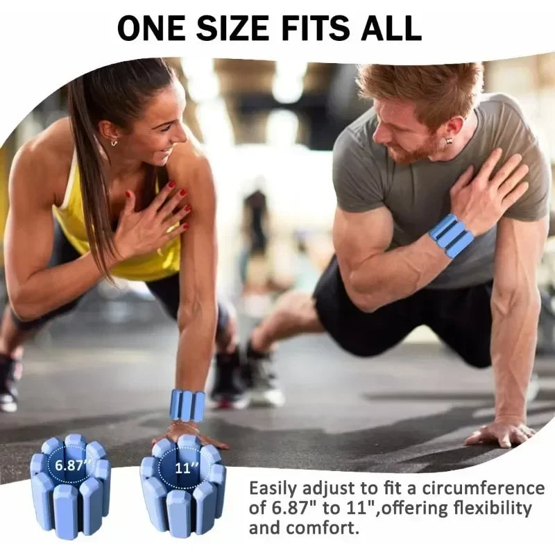 Adjustable Wearable Wrist and Ankle Weights