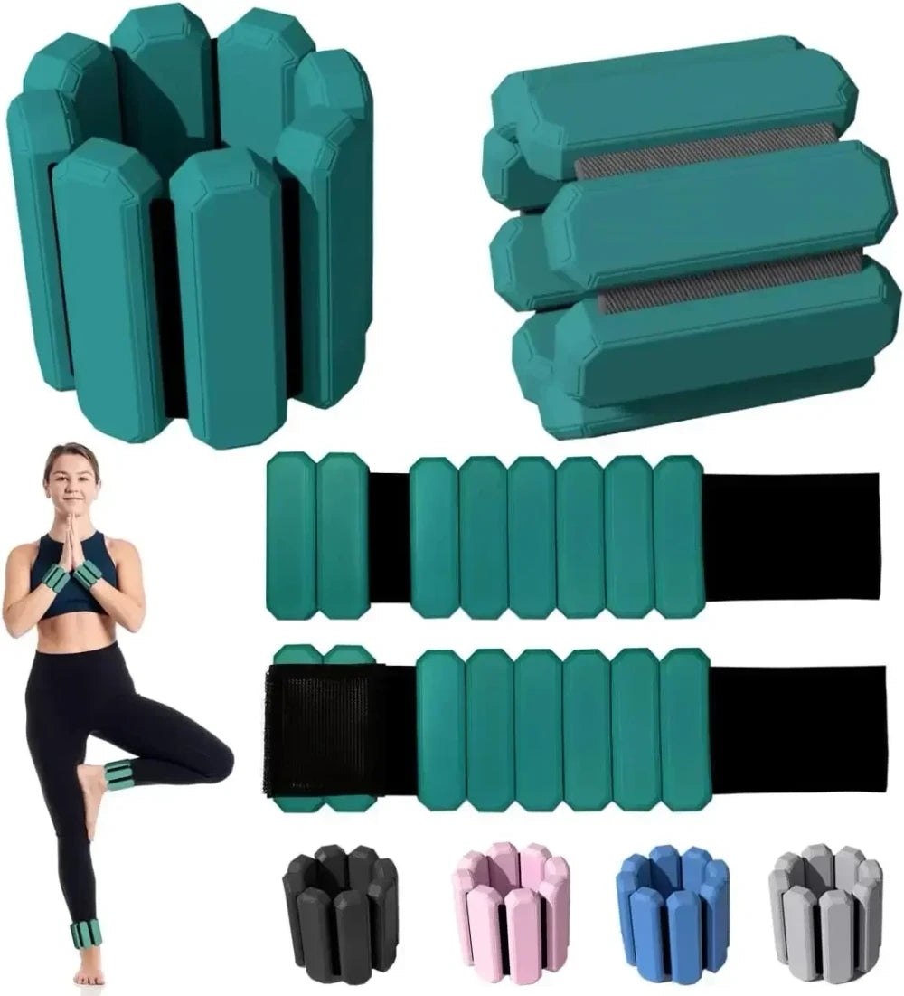 Adjustable Wearable Wrist and Ankle Weights