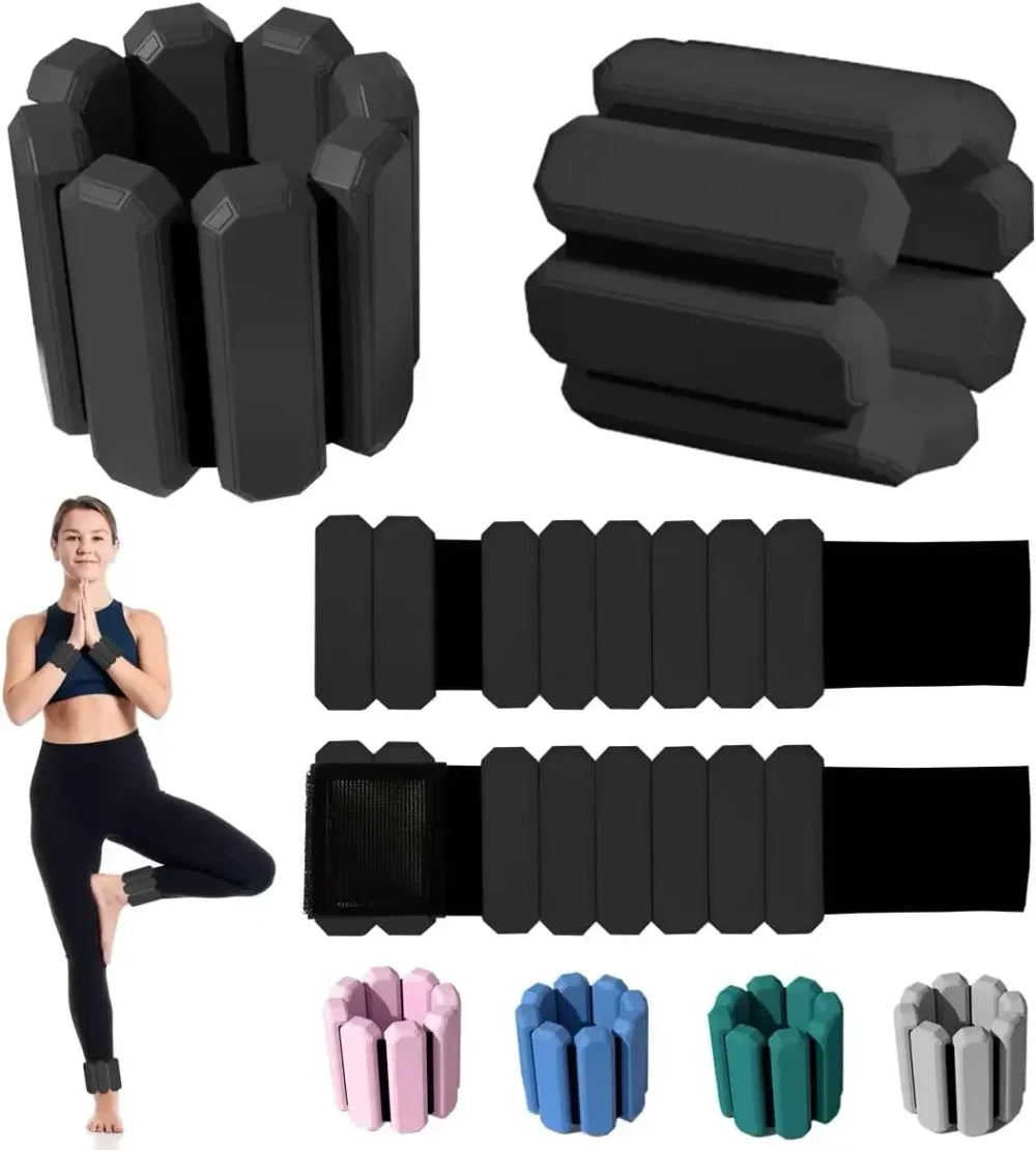 Adjustable Wearable Wrist and Ankle Weights