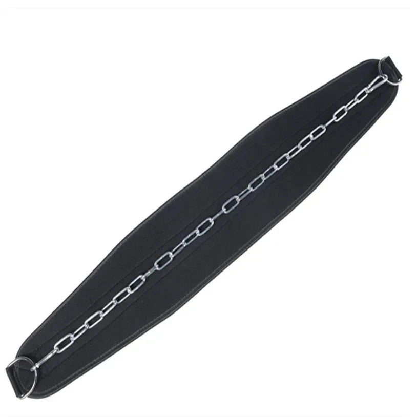 Weighted Dip Belt with Chain