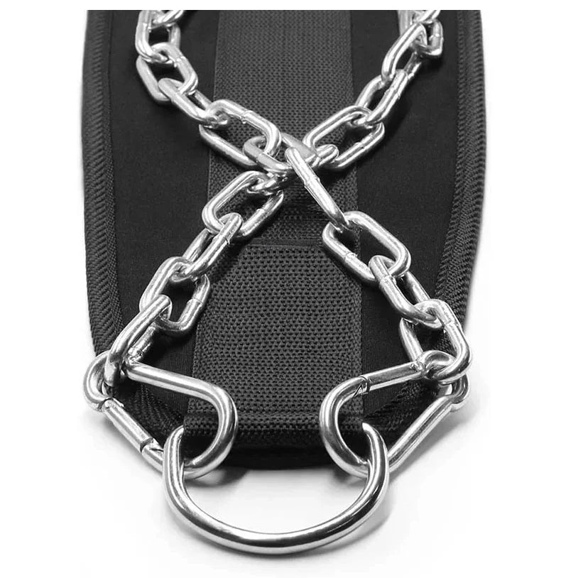 Weighted Dip Belt with Chain
