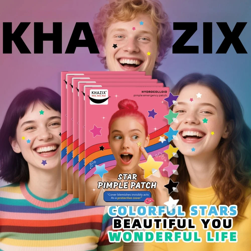 Colorful Star Acne Patches