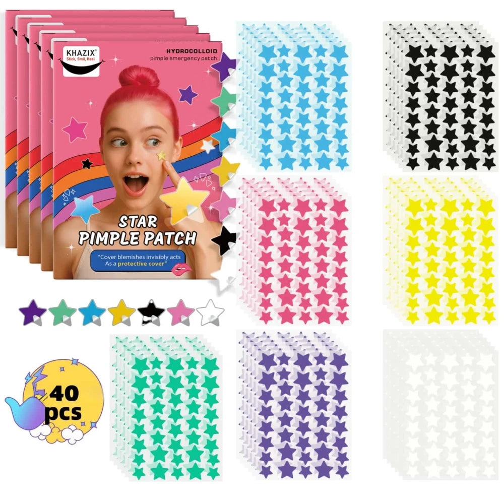 Colorful Star Acne Patches