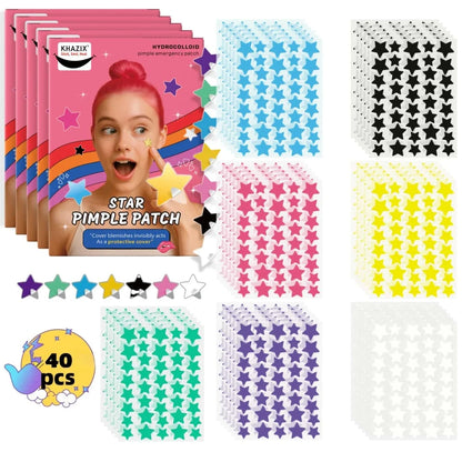 Colorful Star Acne Patches