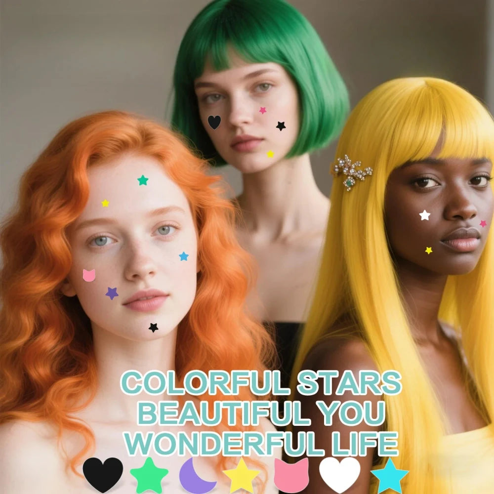 Colorful Star Acne Patches