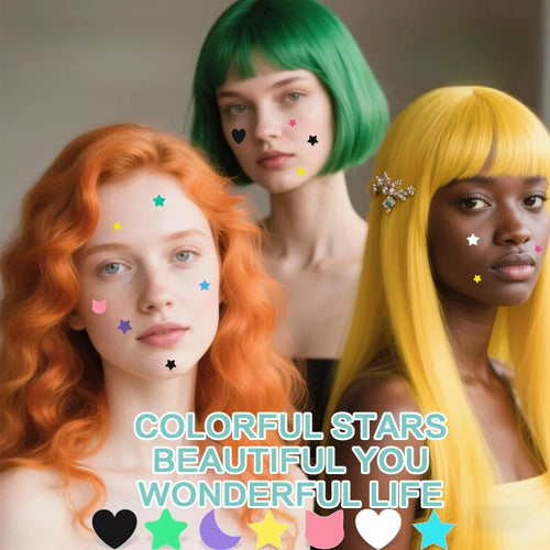 Colorful Star Acne Patches