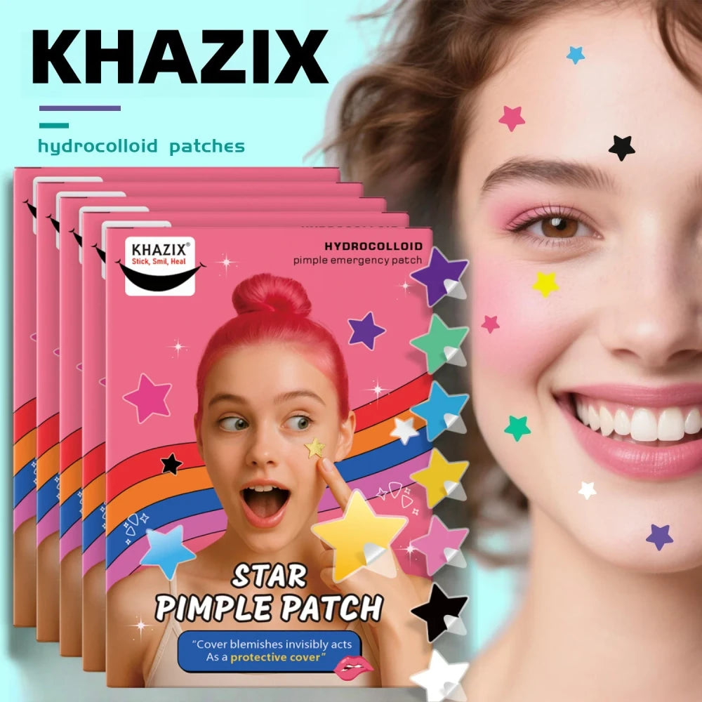 Colorful Star Acne Patches
