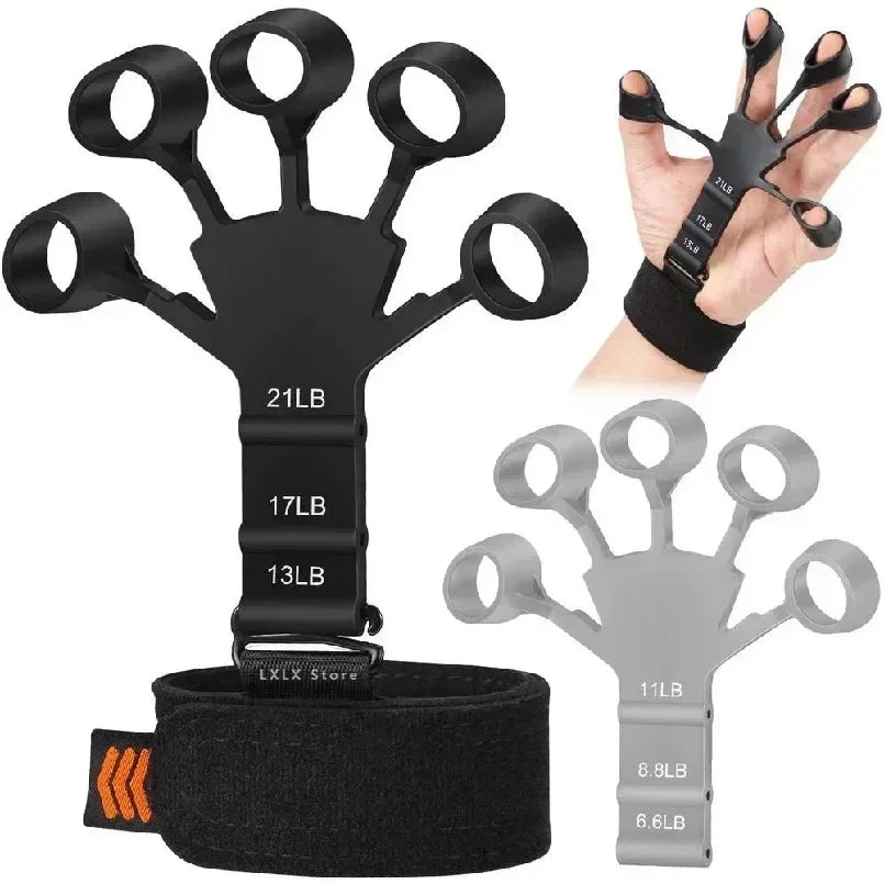 Silicone Finger Grip Strengthener