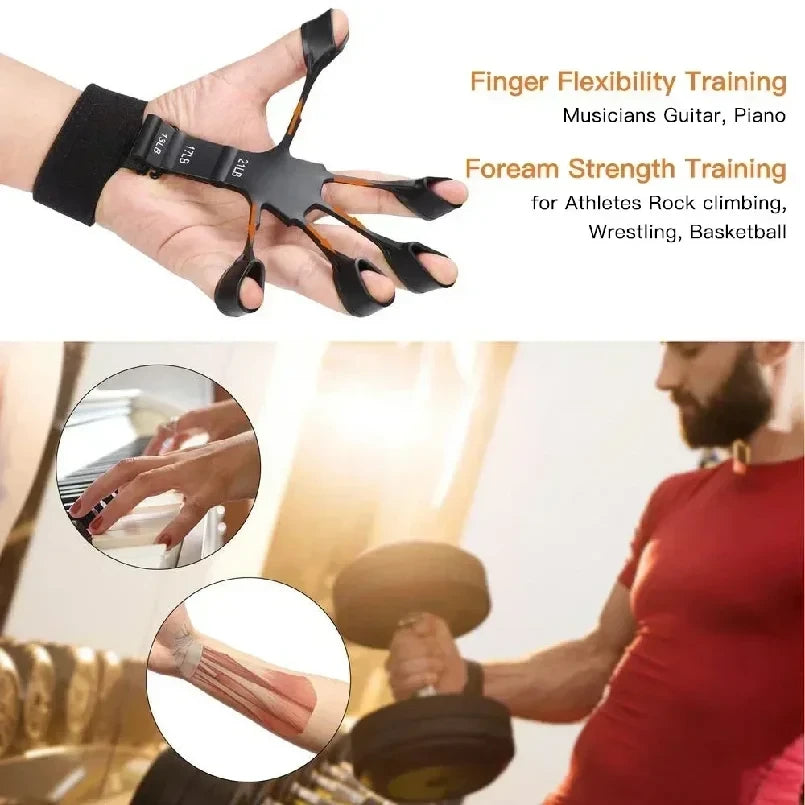 Silicone Finger Grip Strengthener