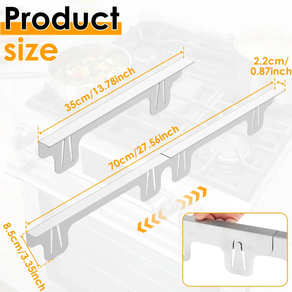 Stainless Steel Stove Gap Cover
