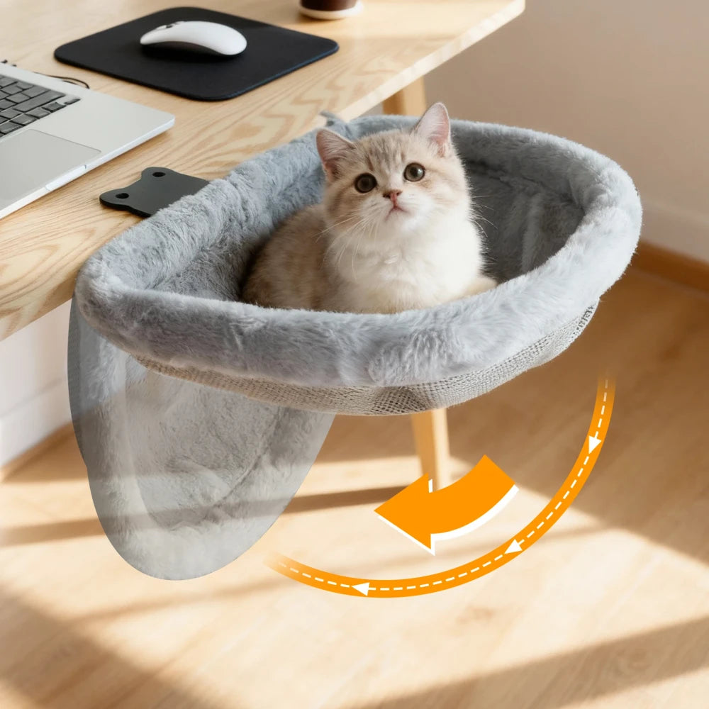 Folding Cat Desk Hammock