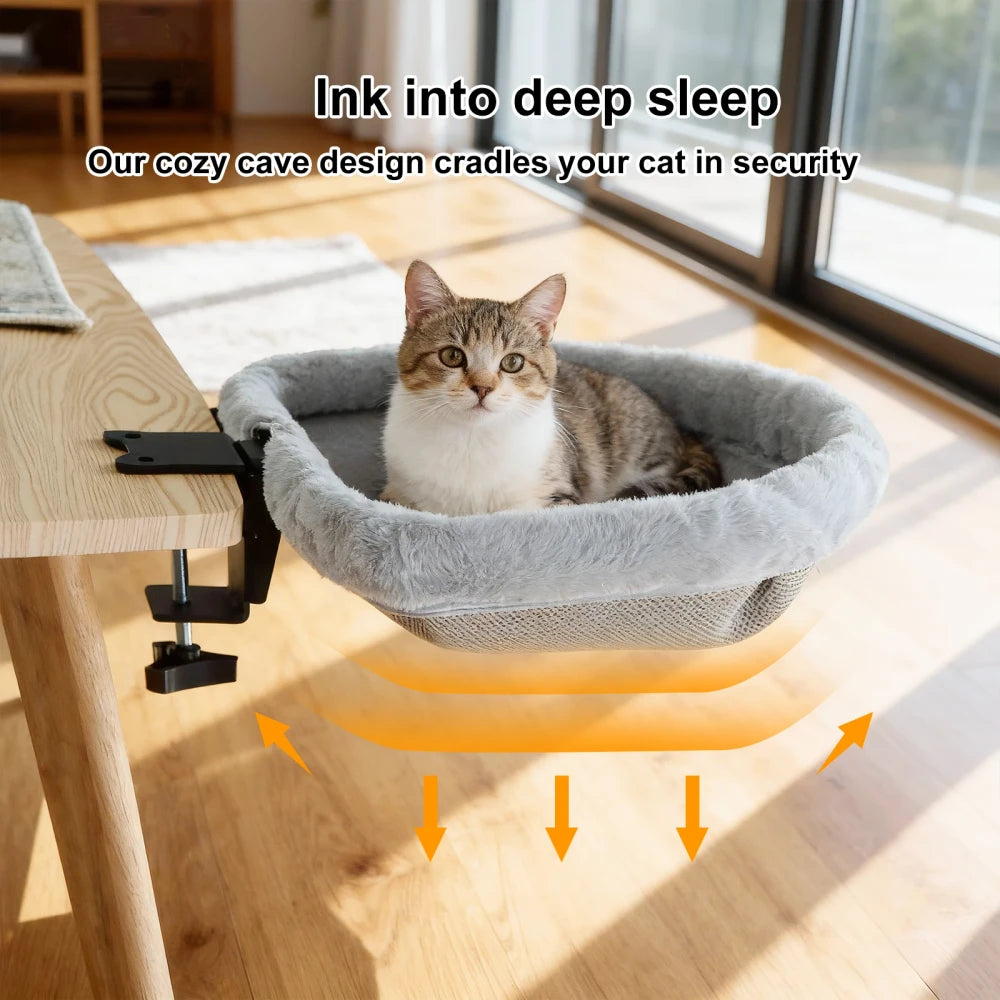 Folding Cat Desk Hammock