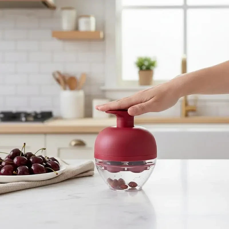 Quad Hole Cherry Pitter
