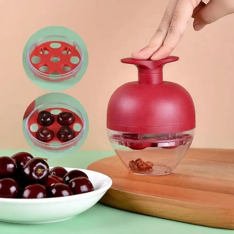 Quad Hole Cherry Pitter