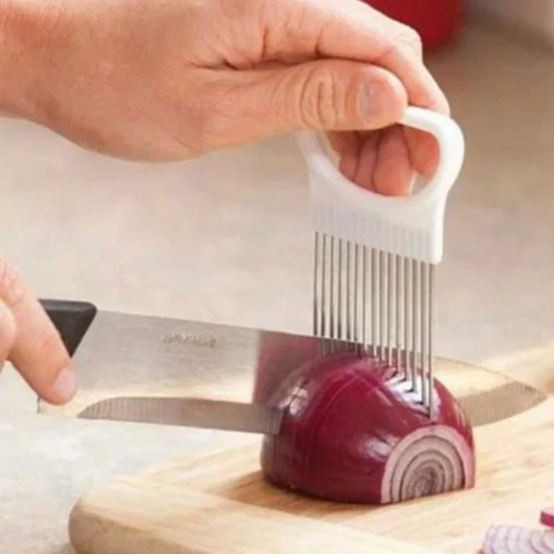 Stainless Steel Onion Slicer Fork