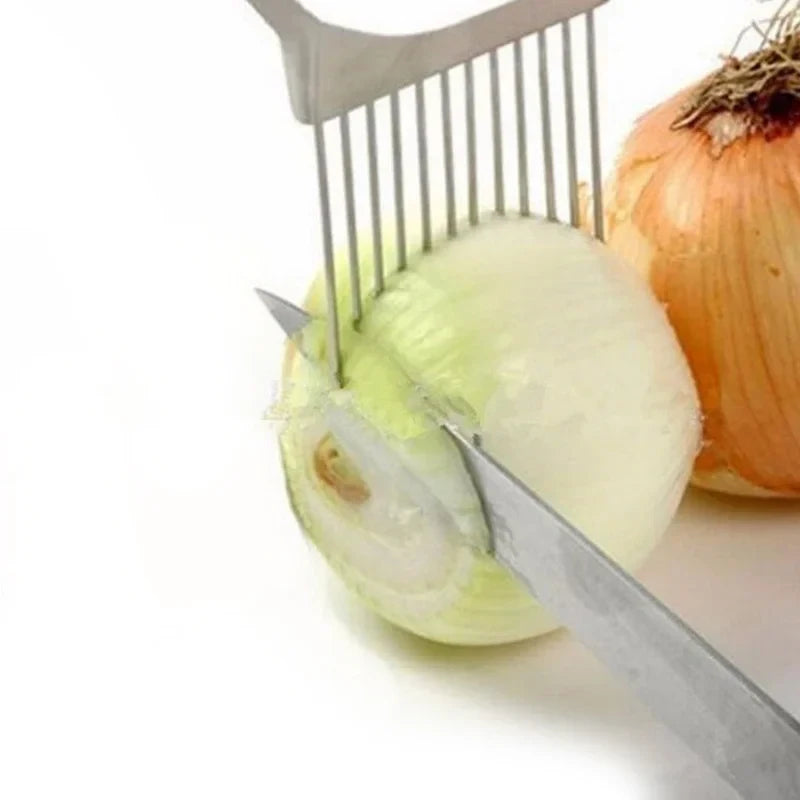 Stainless Steel Onion Slicer Fork