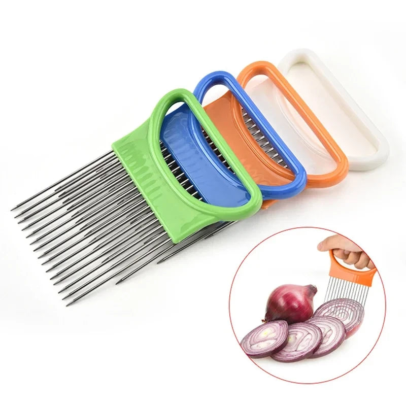 Stainless Steel Onion Slicer Fork