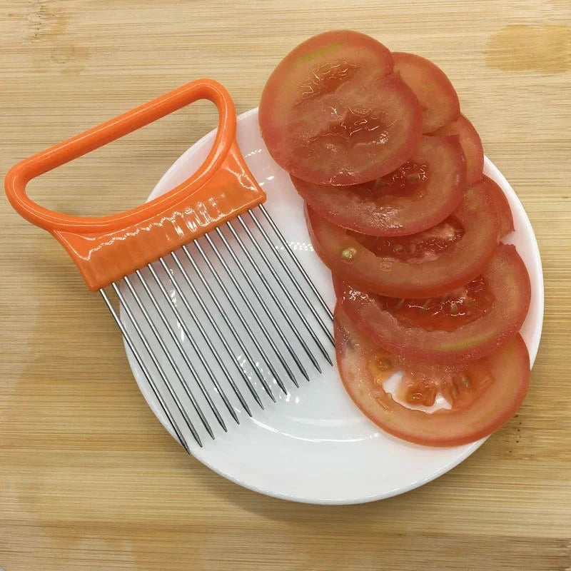 Stainless Steel Onion Slicer Fork