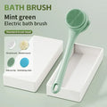 Electric Silicone Long Handle Bath Brush