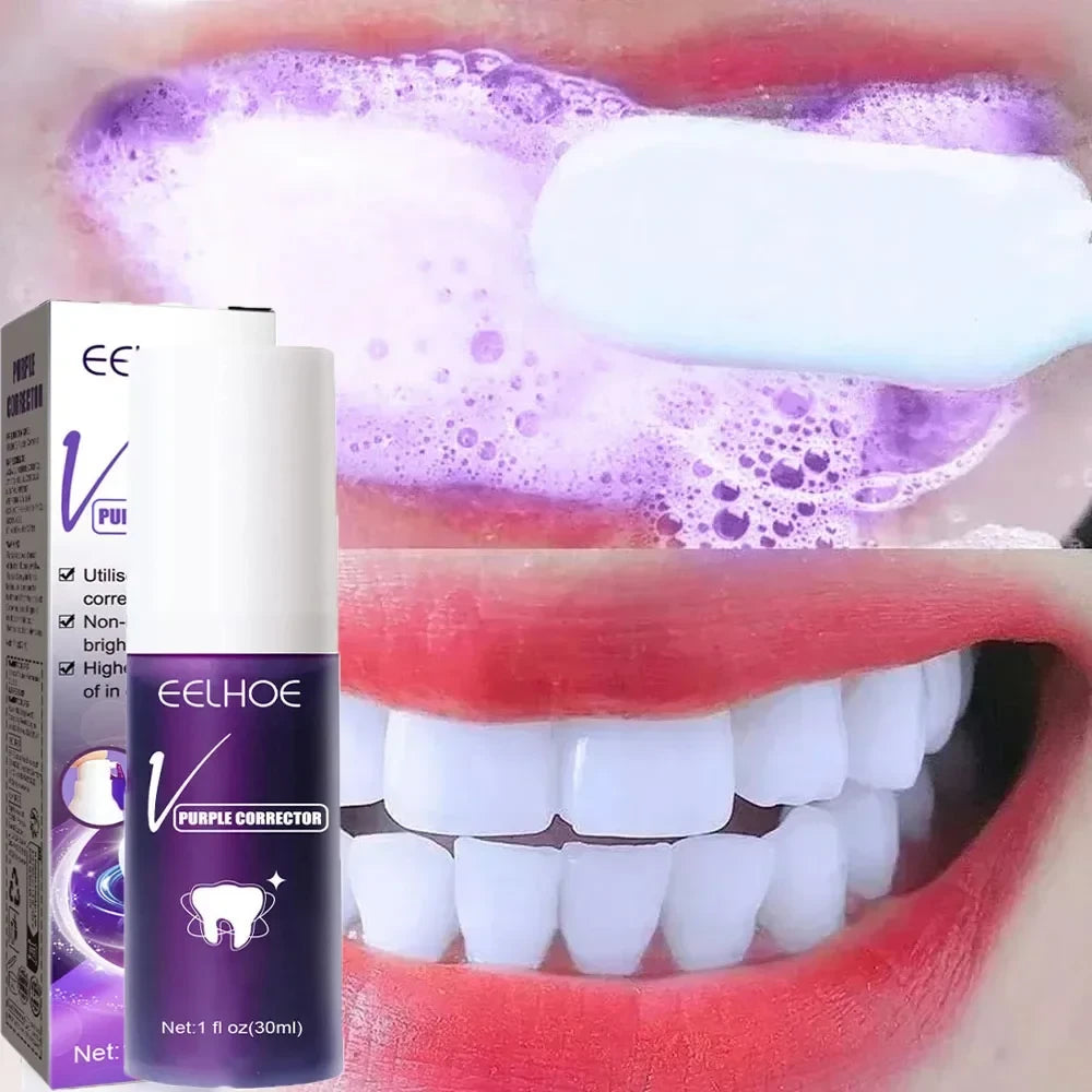 Teeth Whitening Foam for Coffee Stains