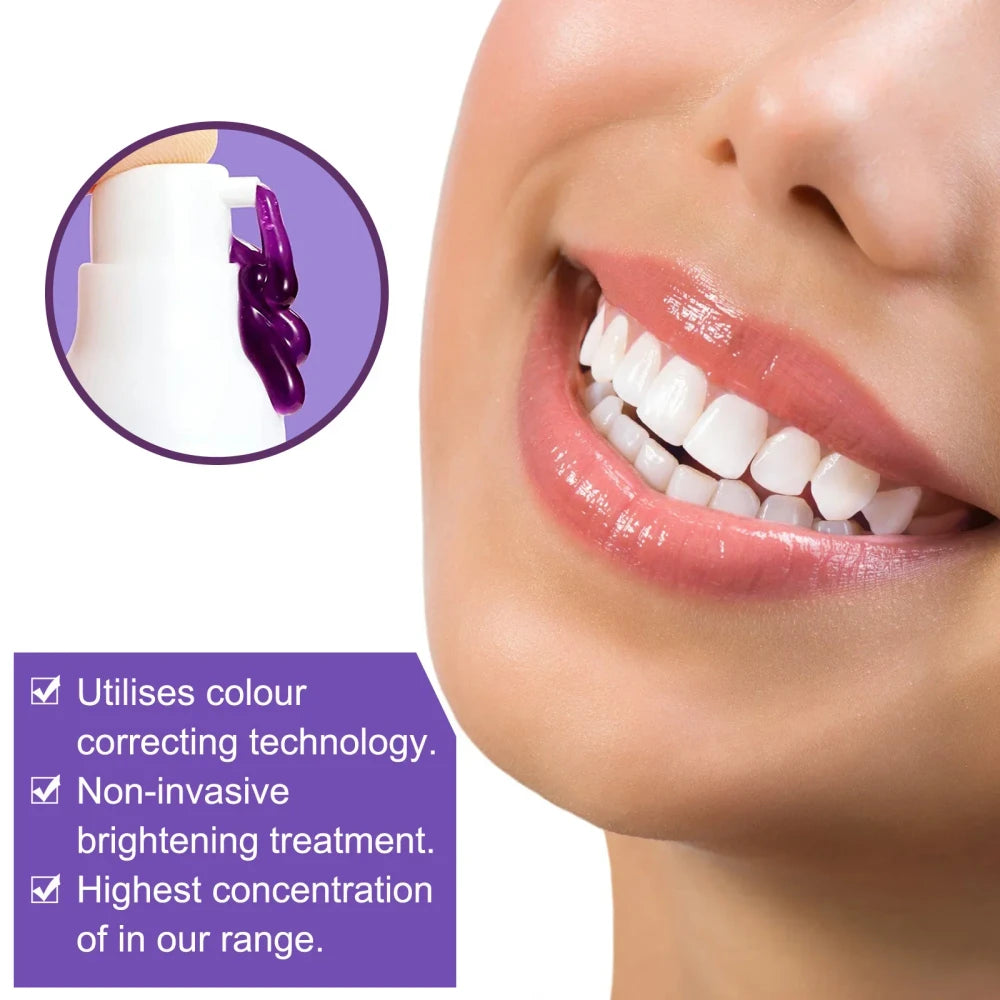 Teeth Whitening Foam for Coffee Stains