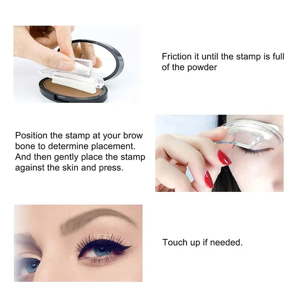 Eyebrow Powder Stamp Kit