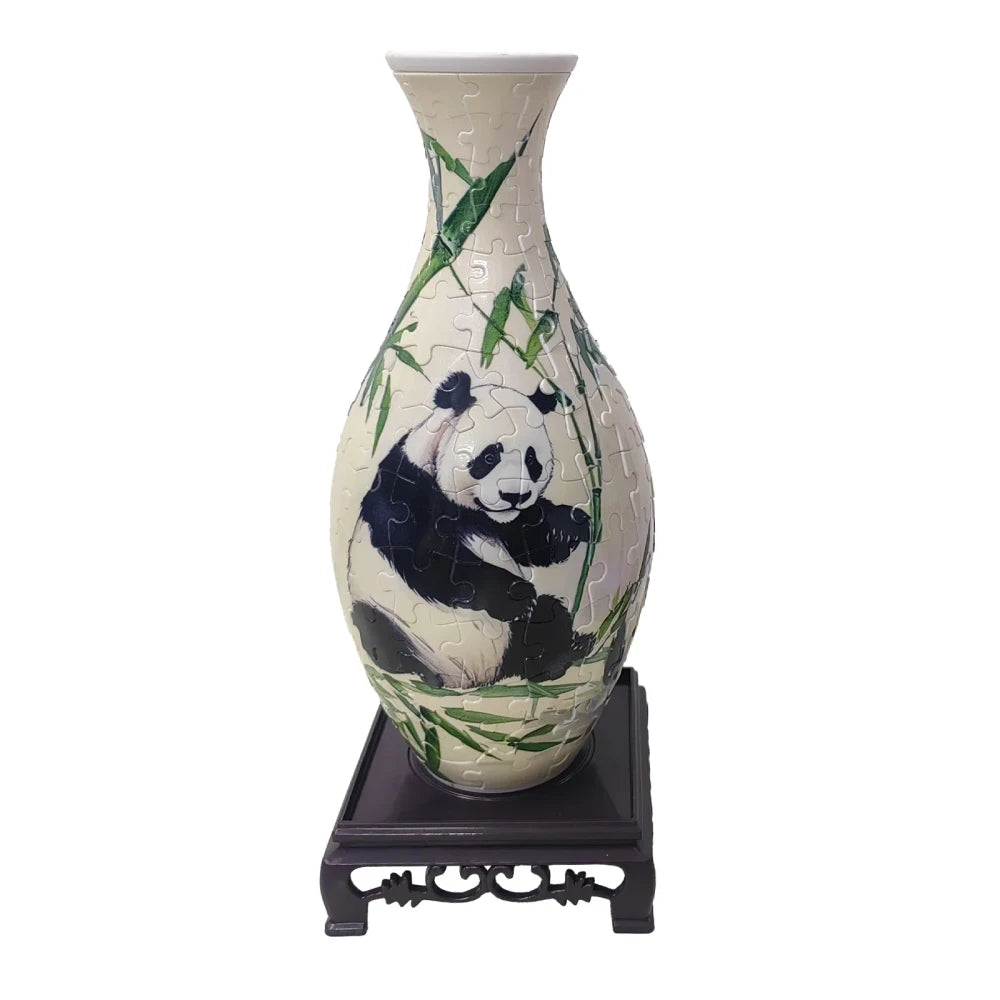 3D Plastic Puzzle Flower Vase