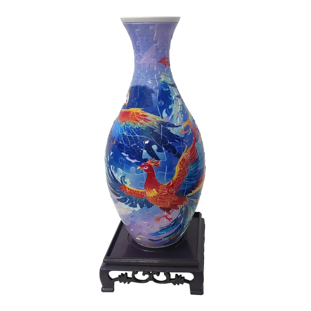 3D Plastic Puzzle Flower Vase