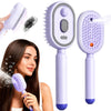 Portable Electric Steam Hairbrush, Quick Styling for Smooth, Refreshed Hair
