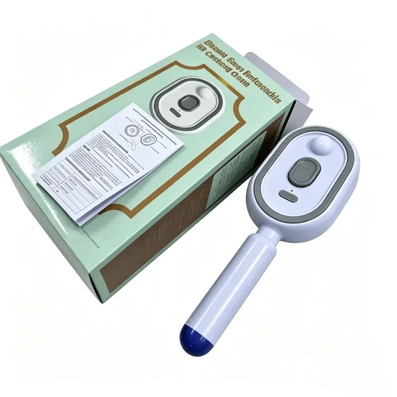 Portable Electric Steam Hairbrush, Quick Styling for Smooth, Refreshed Hair