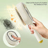 Portable Electric Steam Hairbrush, Quick Styling for Smooth, Refreshed Hair