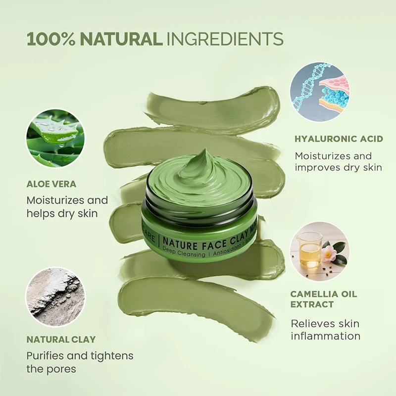 Green Tea Clay Face Mask