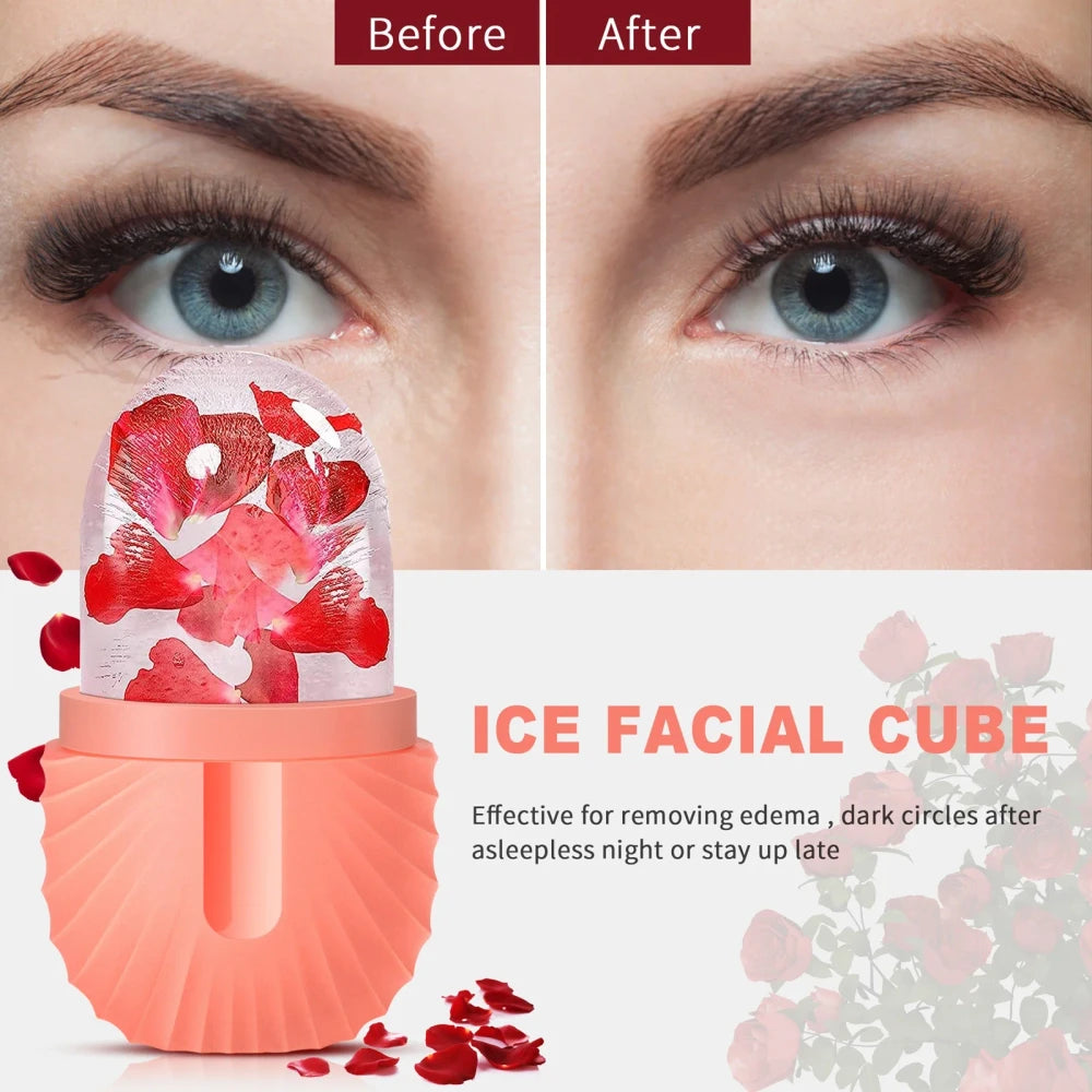 Silicone Ice Facial Roller