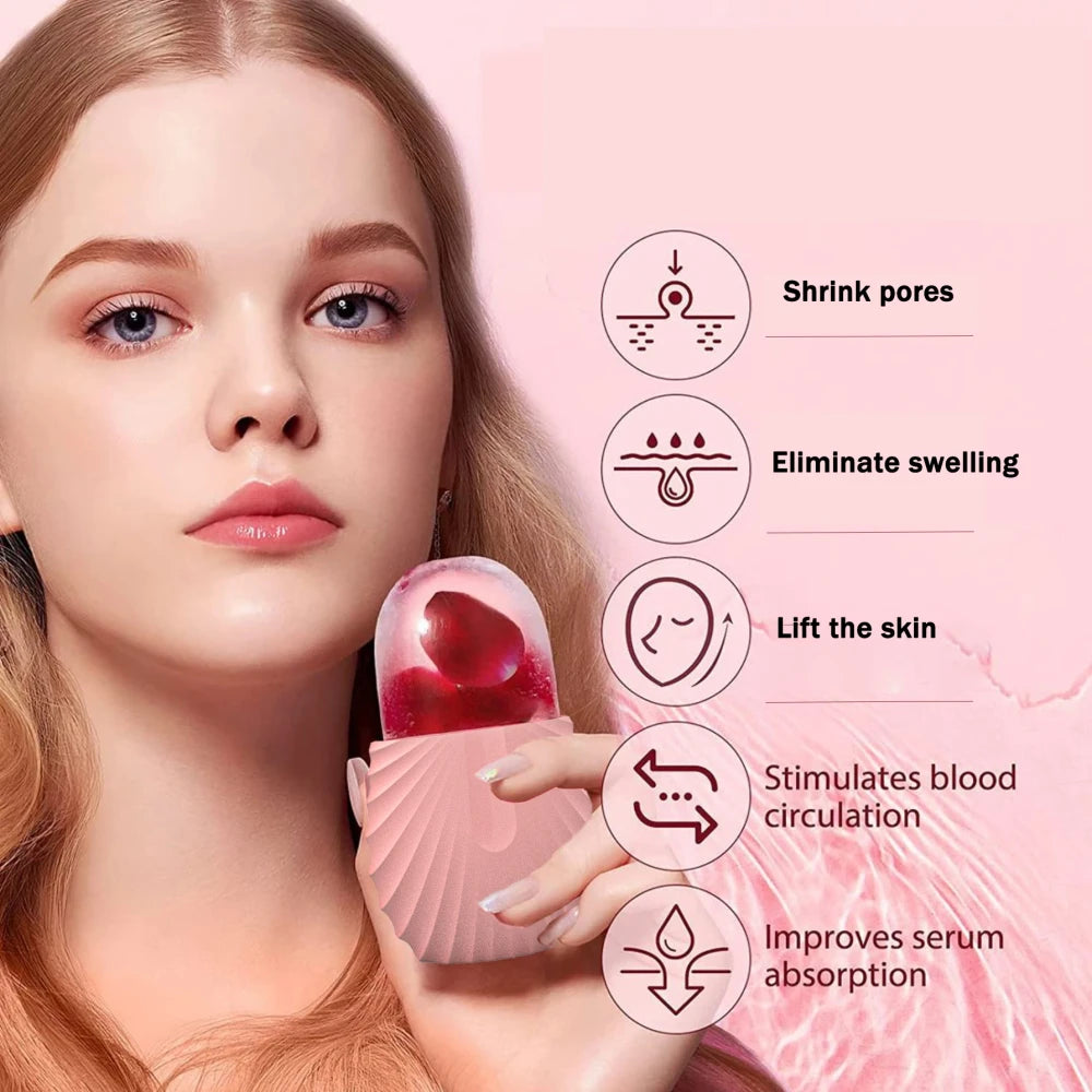 Silicone Ice Facial Roller
