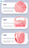 Silicone Scalp Massage Shampoo Brush