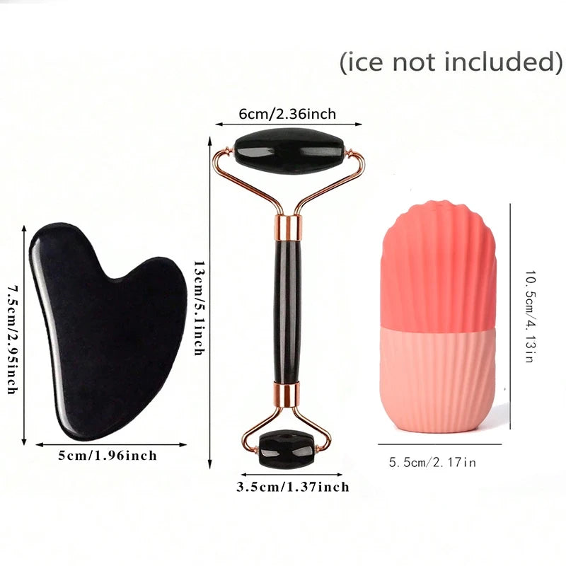 Facial Ice Roller Set